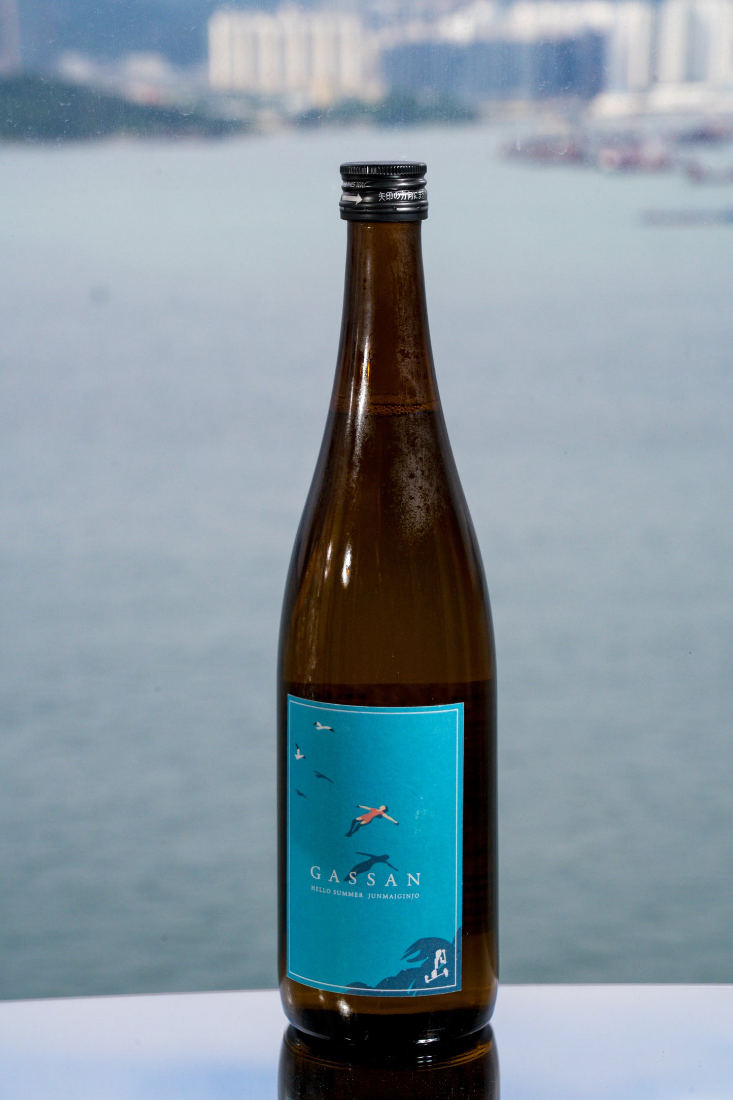月山 HELLO SUMMER innovation 2026 Clear BLUE 純米吟釀 【13% 輕盈酒體 · 透明感純米吟釀】