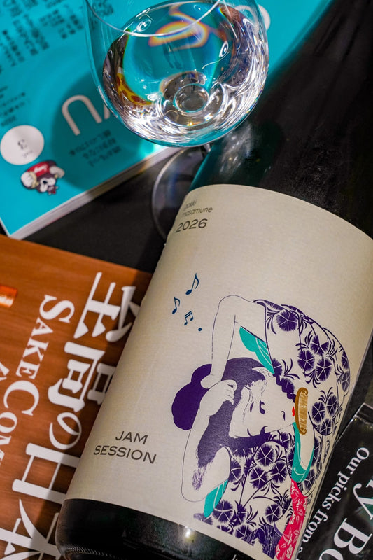 樂器正宗 Jam Session 福乃香 純米吟釀 - 呷.Sippin 日本清酒專門店