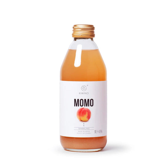 KIMINO Momo 山梨桃 有汽果汁【休肝日之無酒精飲品】 - 呷.Sippin 日本清酒專門店