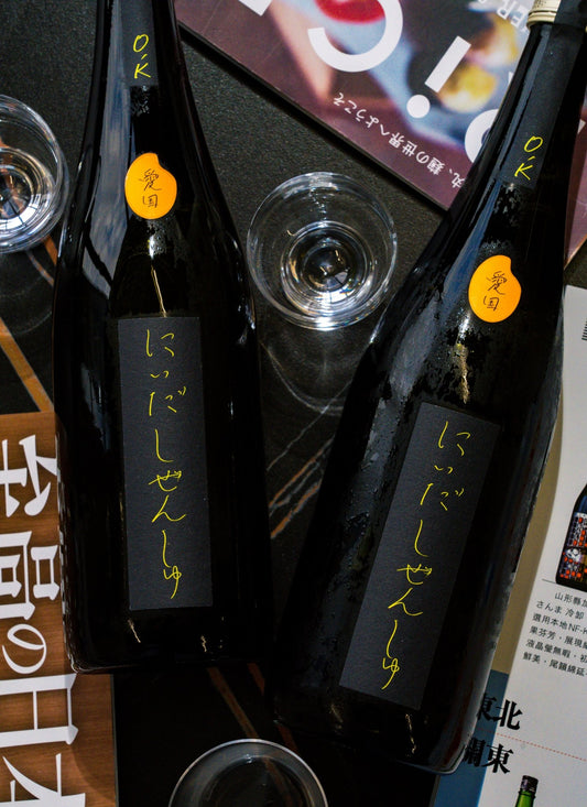 仁井田本家 純米生酛 O.K 愛國 木桶仕込 - 呷.Sippin 日本清酒專門店