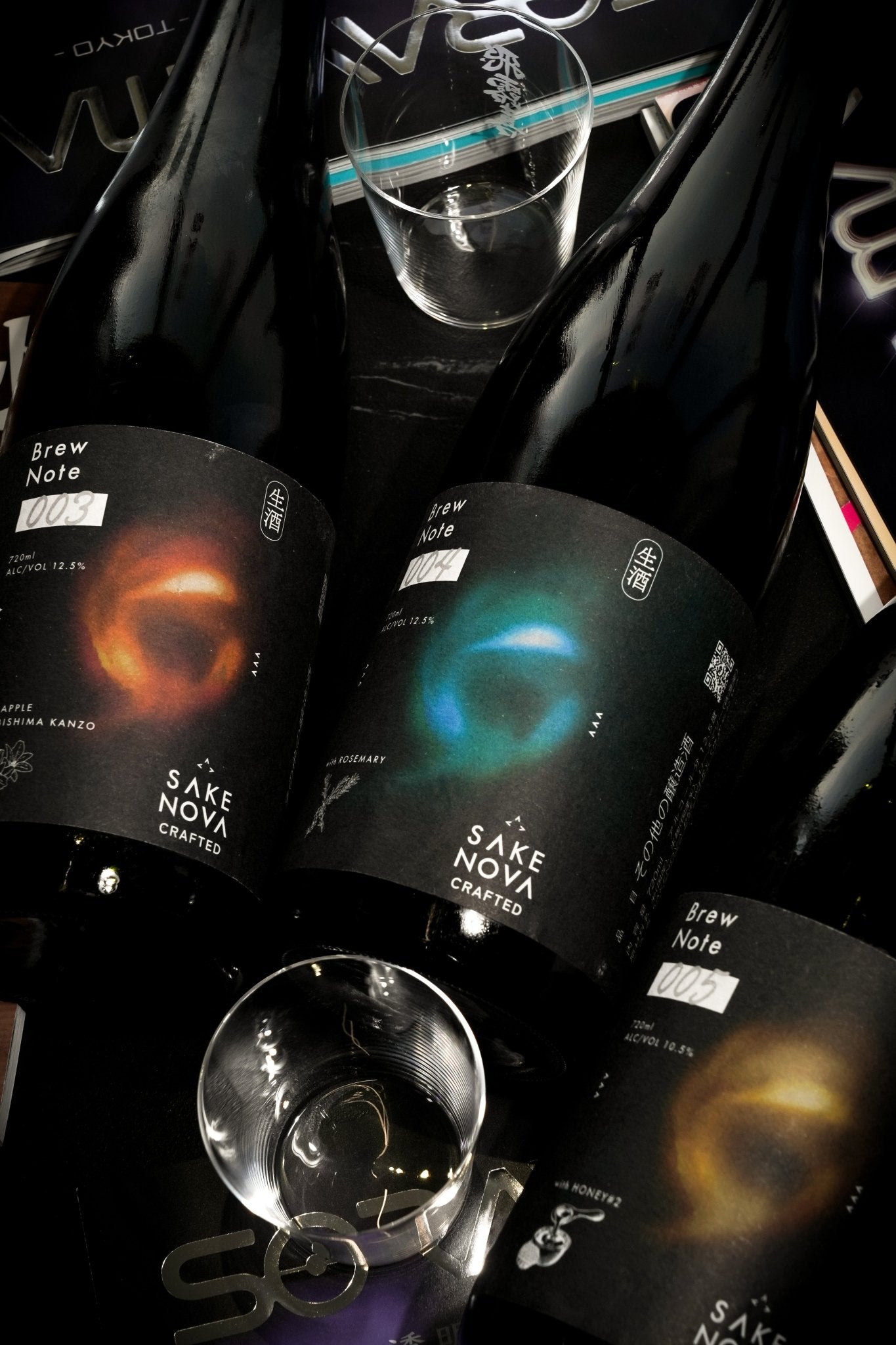 SAKENOVA Crafted Series BrewNote 003 APPLE & TOBISHIMAKANZO - 呷.Sippin 日本清酒專門店