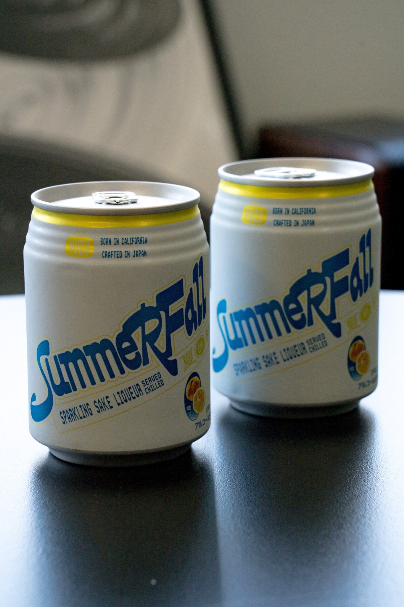 WAKAZE Summer Fall Yuzu Bubbles 罐裝清酒 【陽光×柚子×氣泡】 - 呷.Sippin 日本清酒專門店