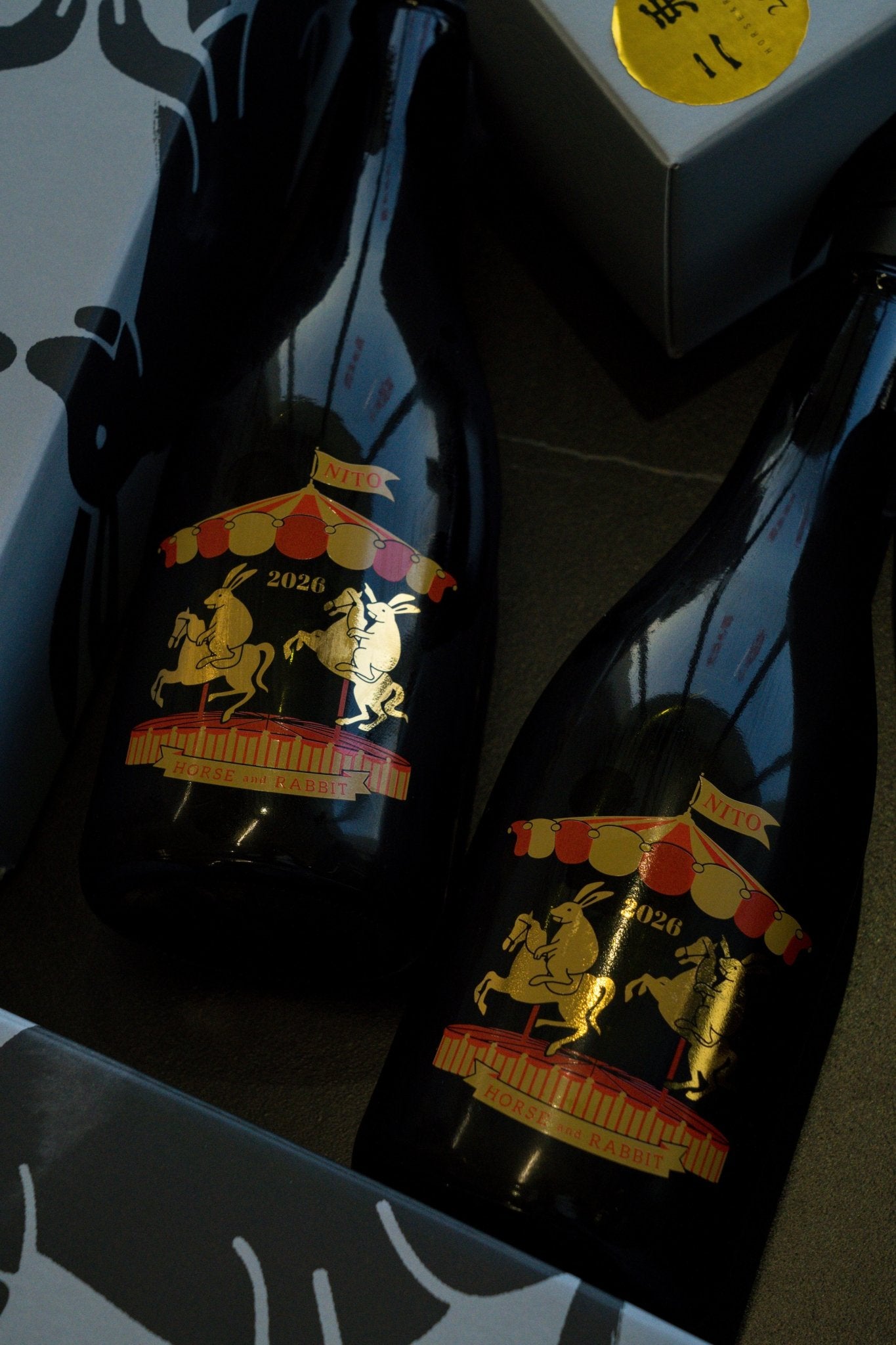二兔 馬年干支 純米吟釀 2026 季節限定 - 呷．Sippin 日本清酒專門店