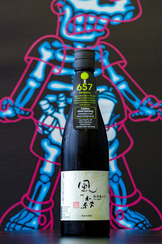 風之森 秋津穗 657 純米 無濾過 生原酒 - 呷．Sippin 日本清酒專門店