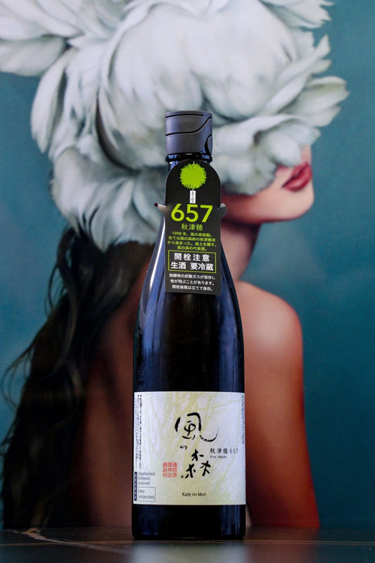 風之森 秋津穂 657 純米 無濾過 生原酒 - 呷．Sippin 日本清酒專門店