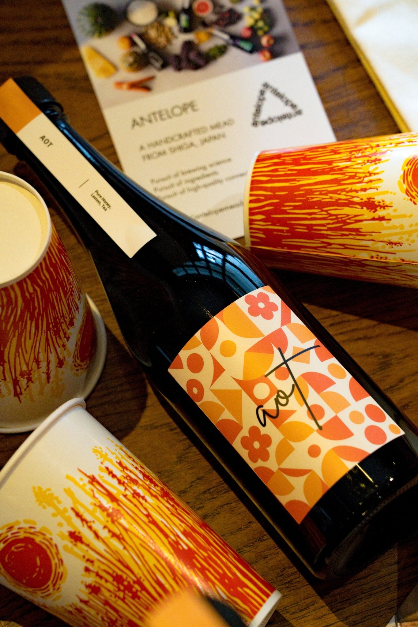 [香港限定🇭🇰] Antelope AOT 凍檸茶 蜂蜜 氣泡酒 - 呷．Sippin 日本清酒專門店