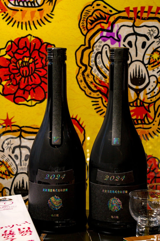 新政 水墨 Ash 生酛木桶 純米 2024 - 呷．Sippin 日本清酒專門店