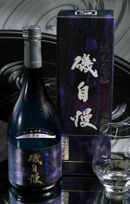 磯自慢 純米大吟釀 Blue Bottle 東條秋津 常田 禮盒裝 - 呷．Sippin 日本清酒專門店