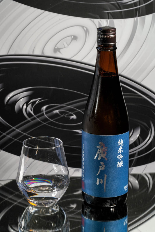 廣戶川 純米吟釀 Blue Label - 呷．Sippin 日本清酒專門店