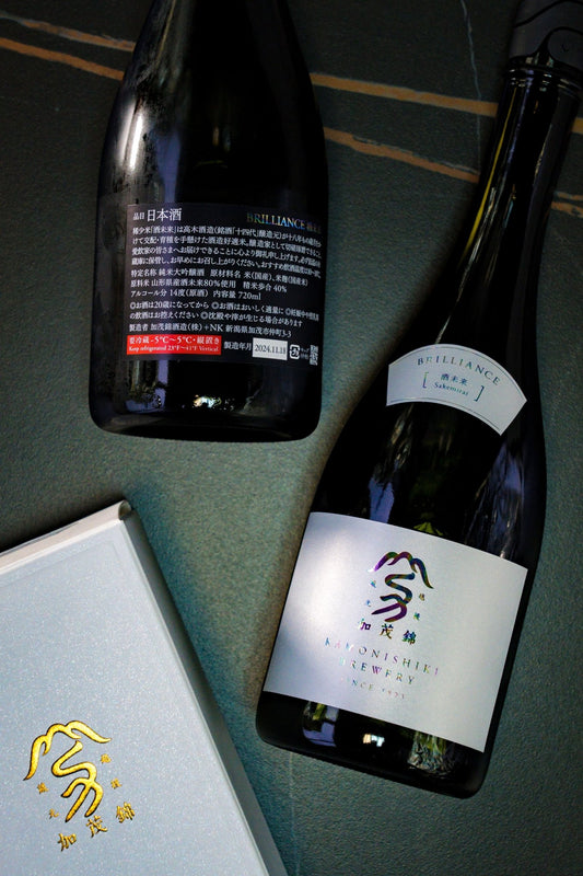 加茂錦 BRILLIANCE 酒未來 純米大吟釀 - 呷．Sippin 日本清酒專門店