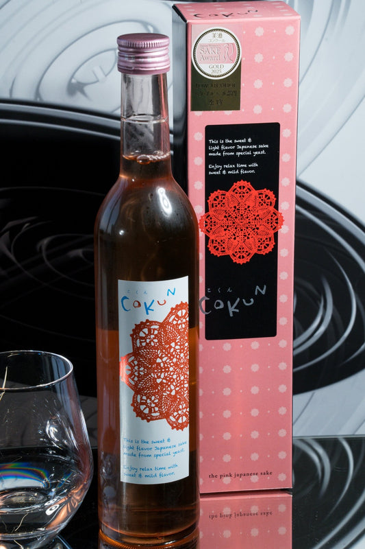 賀茂泉 Cokun 【酵母自然粉紅・8%低酒精的清酒版Rosé】 - 呷．Sippin 日本清酒專門店