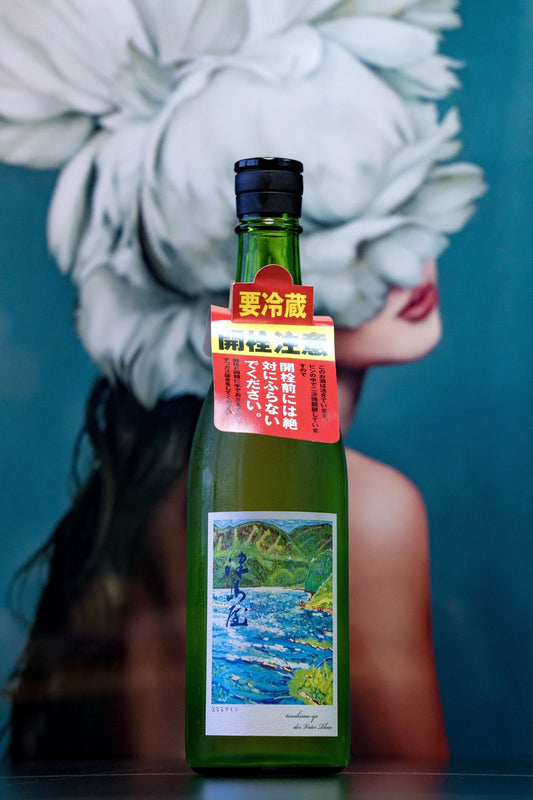 津島屋 外傳 der Vater Rhein Perlwein 葡萄酒酵母純米酒 - 呷．Sippin 日本清酒專門店