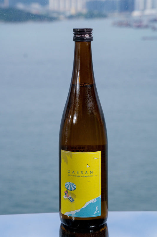 月山 HELLO SUMMER innovation 2026 Flesh YELLOW 純米吟釀 【白麴柑橘酸 × 11%低酒精・夏季限定】 - 呷．Sippin 日本清酒專門店