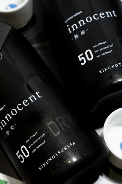 菊之司 無垢 Innocent 50 無濾過 生原酒 DRY - 呷．Sippin 日本清酒專門店