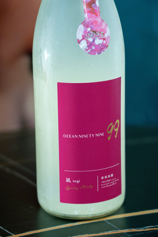 寒菊 Ocean99 凪 Spring Misty 純米吟釀 薄濁 無濾過 生原酒 - 呷．Sippin 日本清酒專門店