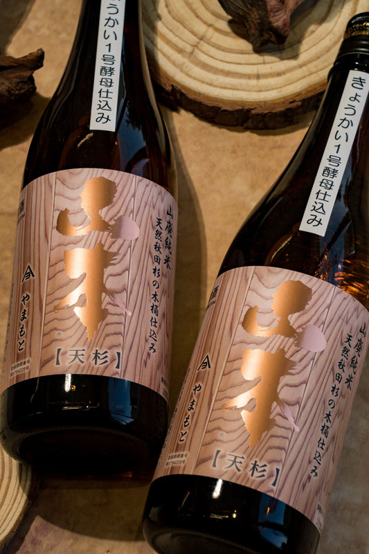 山本 山廢 純米 天杉木桶仕込 【木桶裡的秋田森林香氣】 - 呷．Sippin 日本清酒專門店