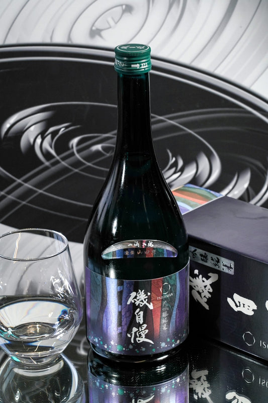 磯自慢 酒友 純米大吟釀 東條山田錦 錄瓶 禮盒裝 - 呷．Sippin 日本清酒專門店