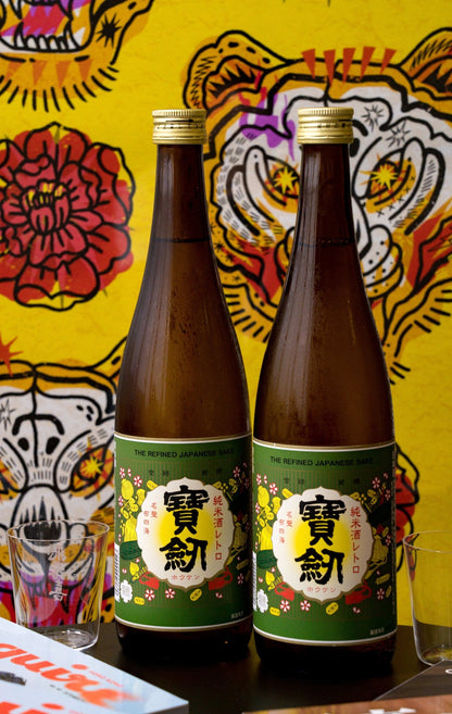 寶劍 純米酒 Retro Label【SAKE COMPETITION 2019 第1位】 - 呷．Sippin 日本清酒專門店