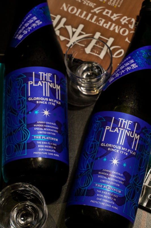 榮光富士 The Platinum 雪女神 純米大吟釀 無濾過生原酒 - 呷．Sippin 日本清酒專門店